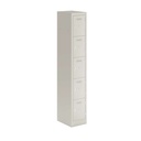 Primary 5 Door Single Locker Column | 300X450X1800 | Light Grey