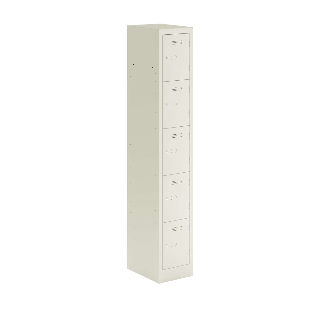 Primary 5 Door Single Locker Column | 300X450X1800 | Portland