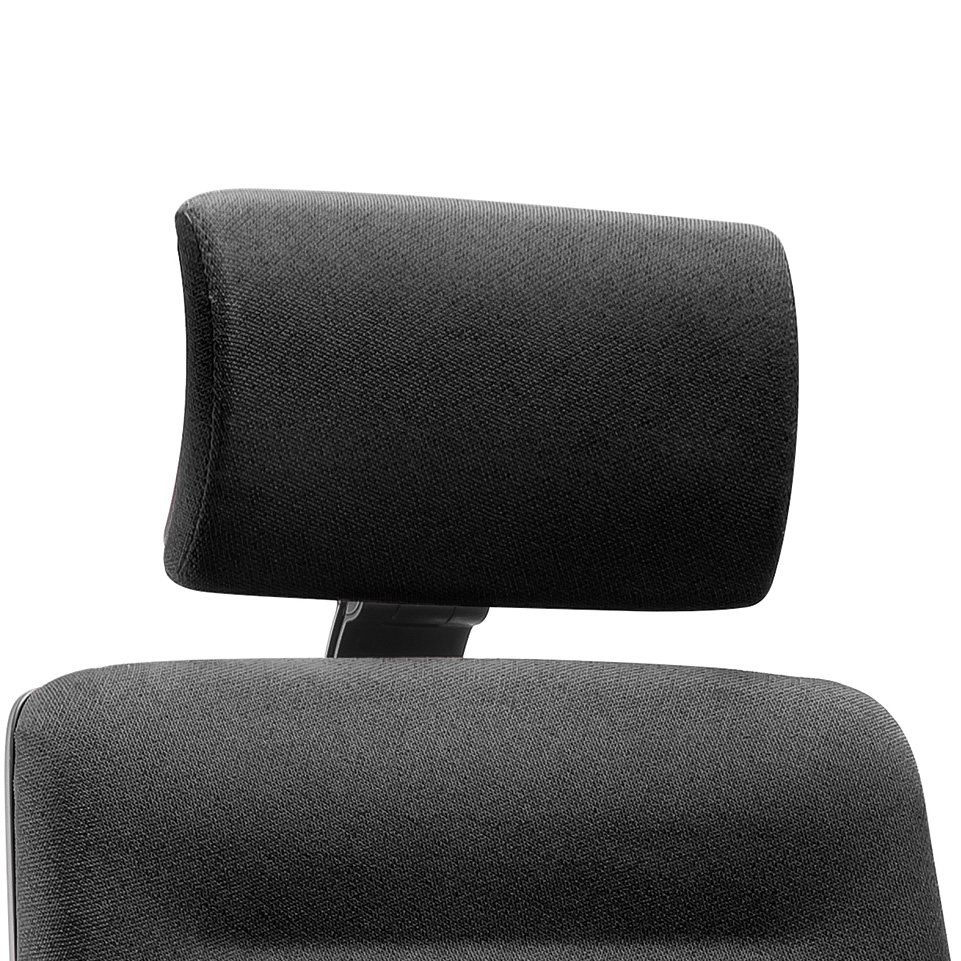 Bengal 24Hr Heavy Duty Headrest Accessory | Black/Black Chilli Fabric