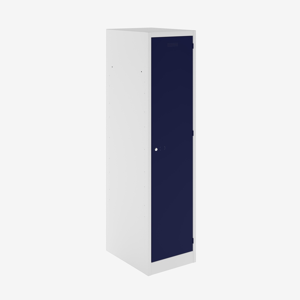 Clean & Dirty Locker (Includes 1 X Shelf)- Light Grey/Oxford Blue