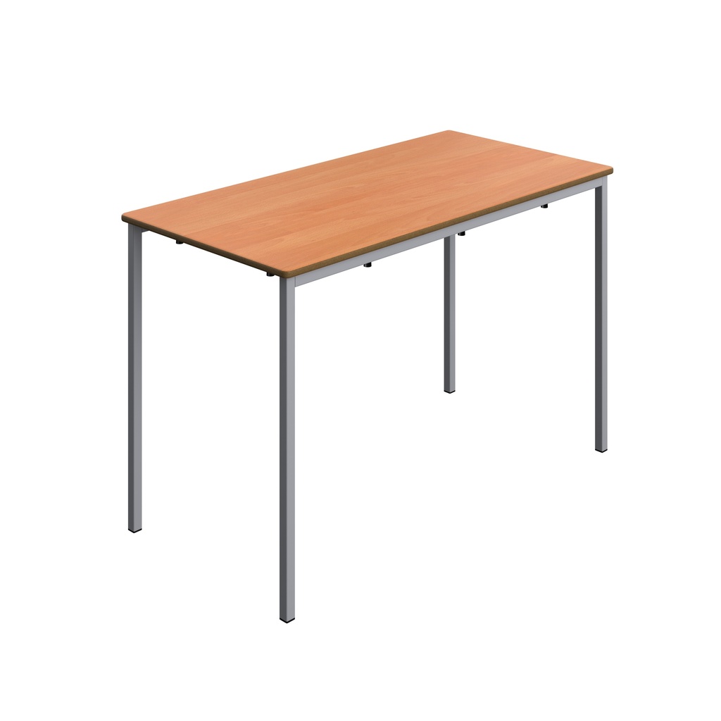 Titan Welded Frame Table | 1200X600X760 | Beech Top/Grey Frame