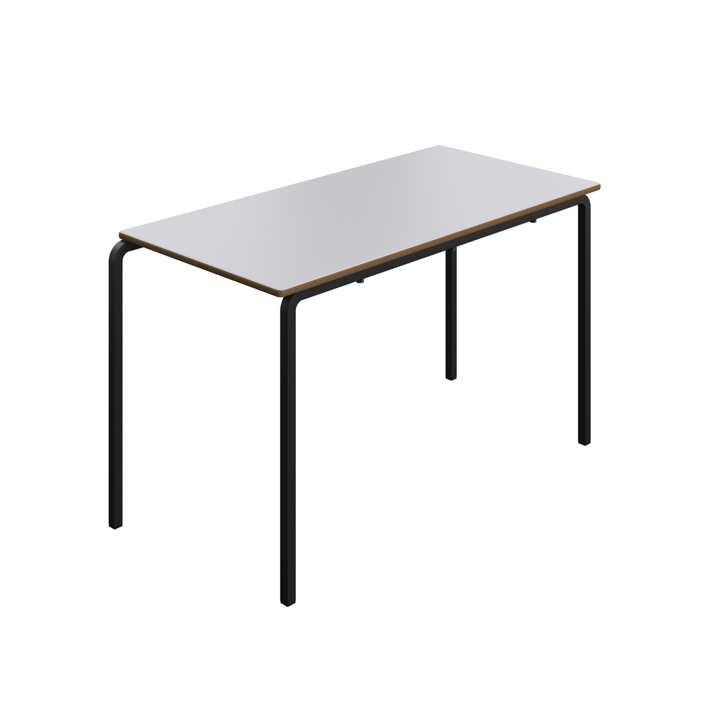 Titan Crush Bent Frame Table | 1200X600X710 | Grey/Black