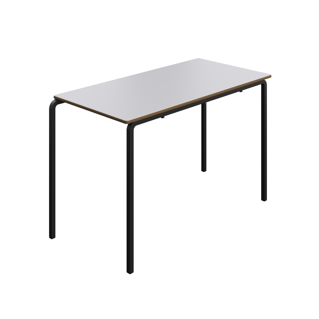 Titan Crush Bent Frame Table | 1200X600X760 | Grey/Black