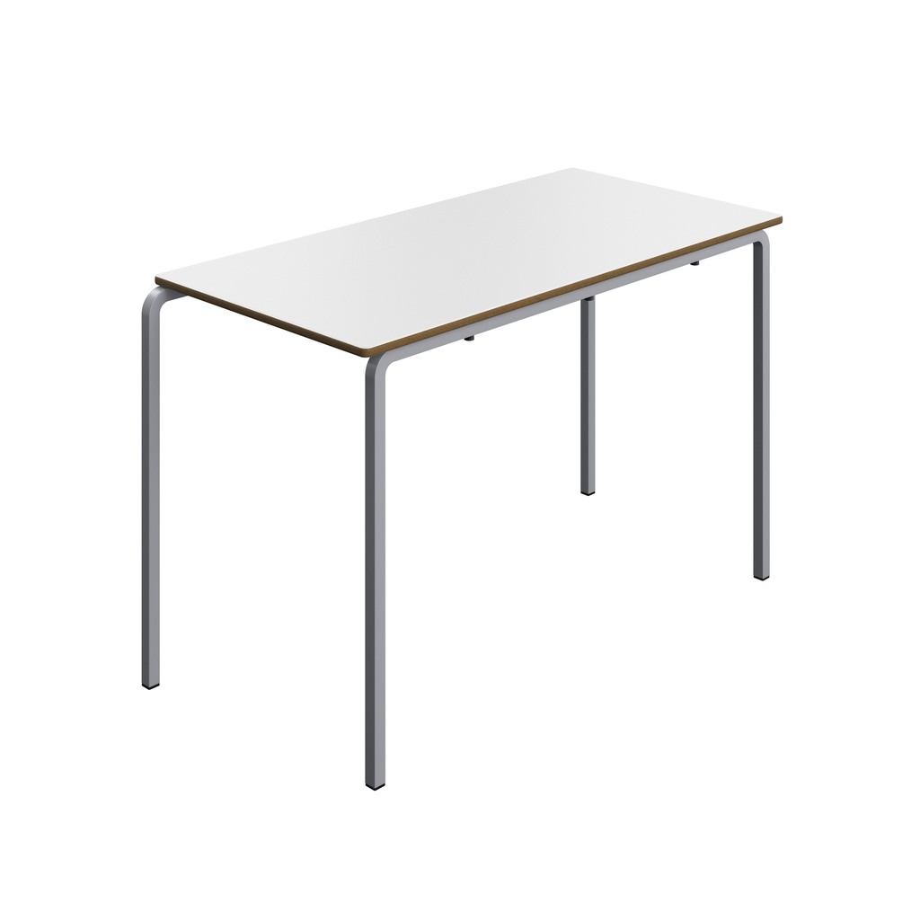 Titan Crush Bent Frame Table | 1200X600X760 | White/Grey