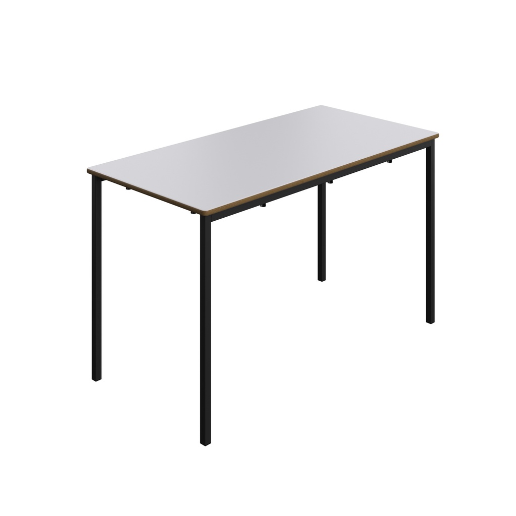 Titan Welded Frame Table | 1200X600X710 | Grey Top/Black Frame