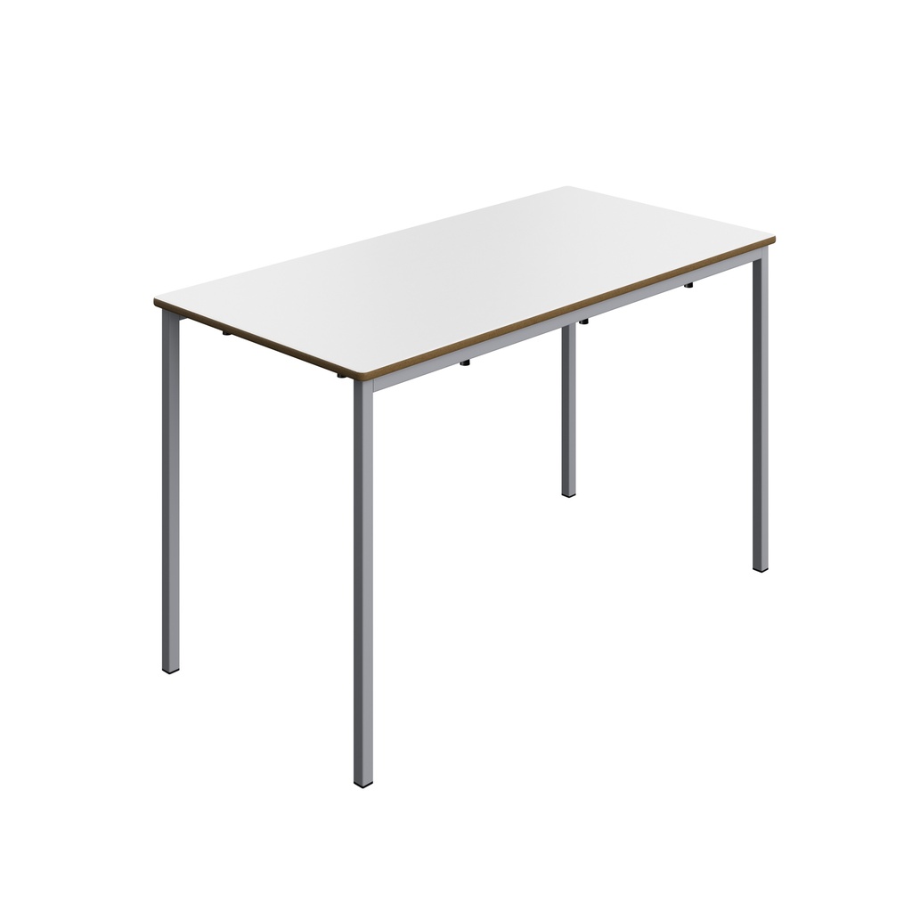 Titan Welded Frame Table | 1200X600X710 | White Top/Grey Frame