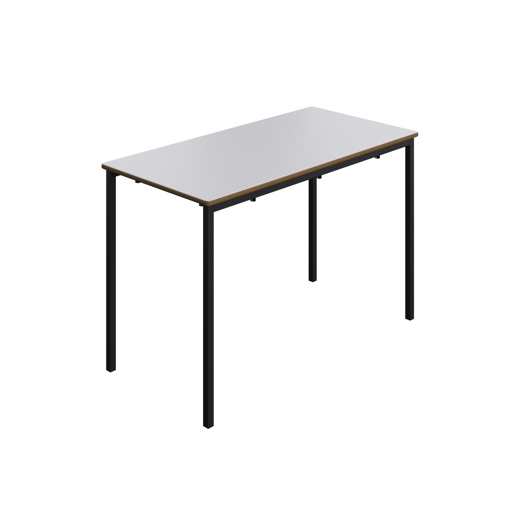 Titan Welded Frame Table | 1100X550X710 | Grey Top/Black Frame