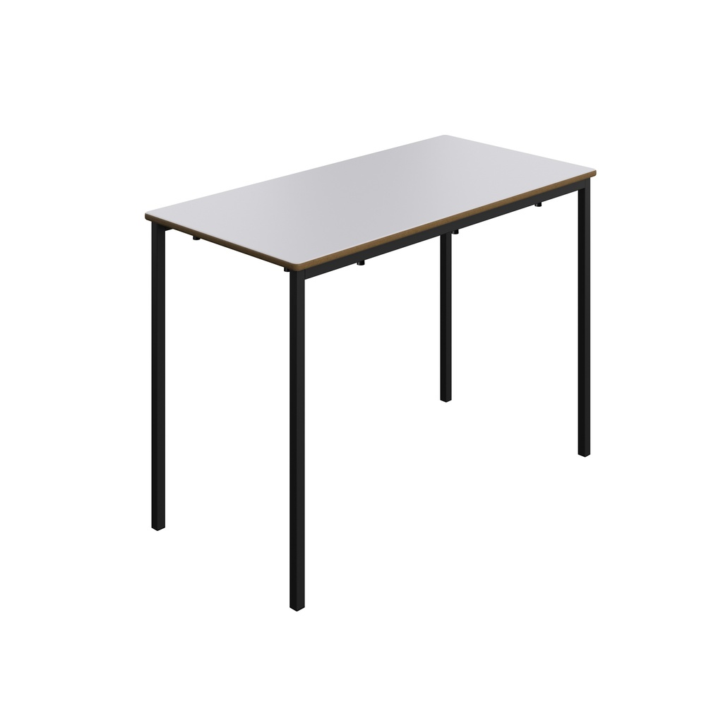 Titan Welded Frame Table | 1100X550X760 | Grey Top/Black Frame