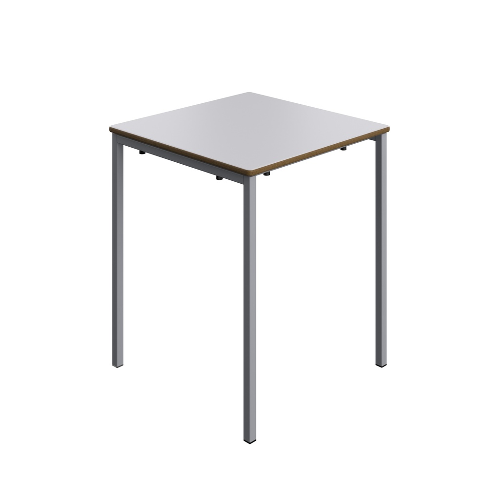 Titan Welded Frame Table | 600X600X710 | Grey Top/Grey Frame