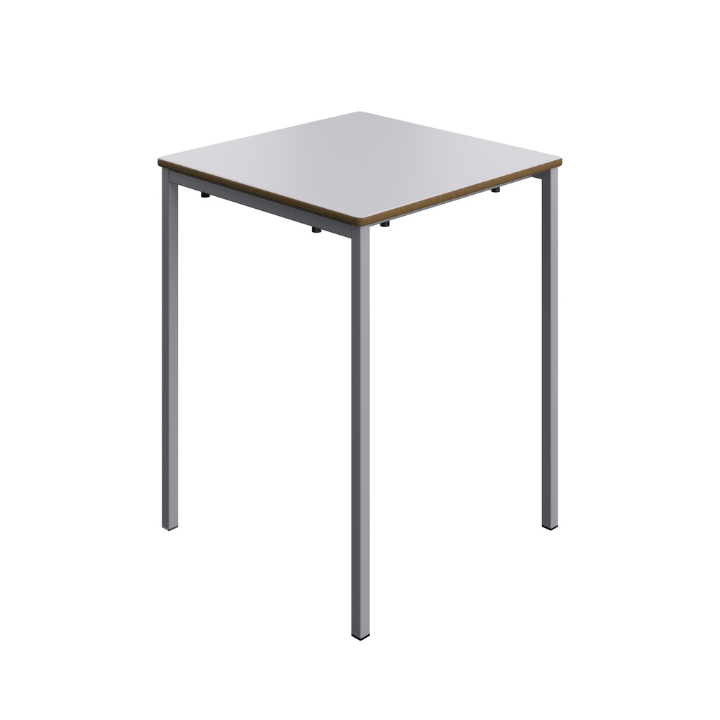 Titan Welded Frame Table | 600X600X760 | Grey Top/Grey Frame