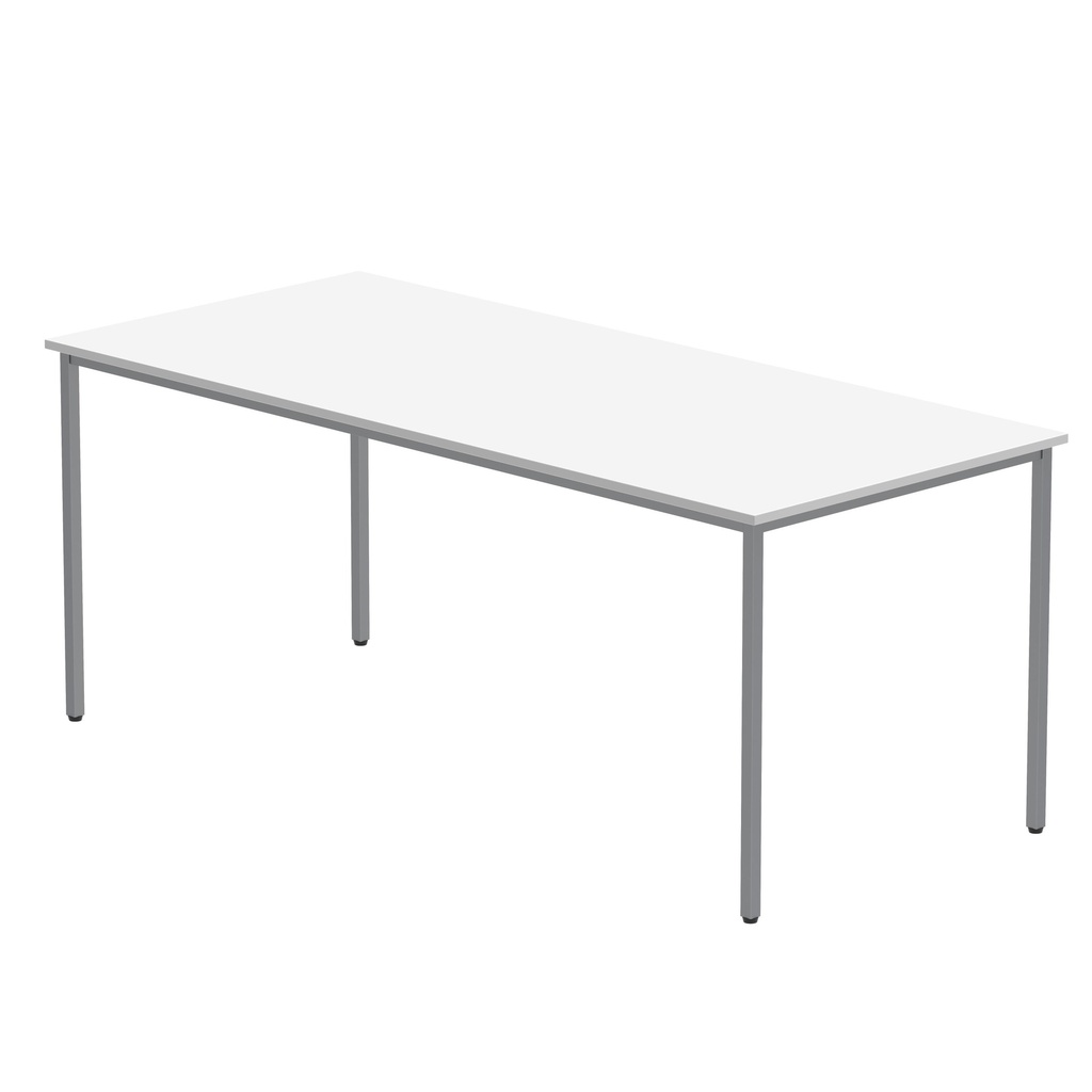 Core|Rectangular|Multi-Purpose Table (Fsc)|1800X800|Arctic White-Silver