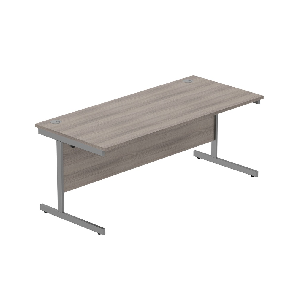 Core|Single Upright|Left Hand Radial Desk (Fsc)1800X800|Alaskan Grey Oak-Graphite