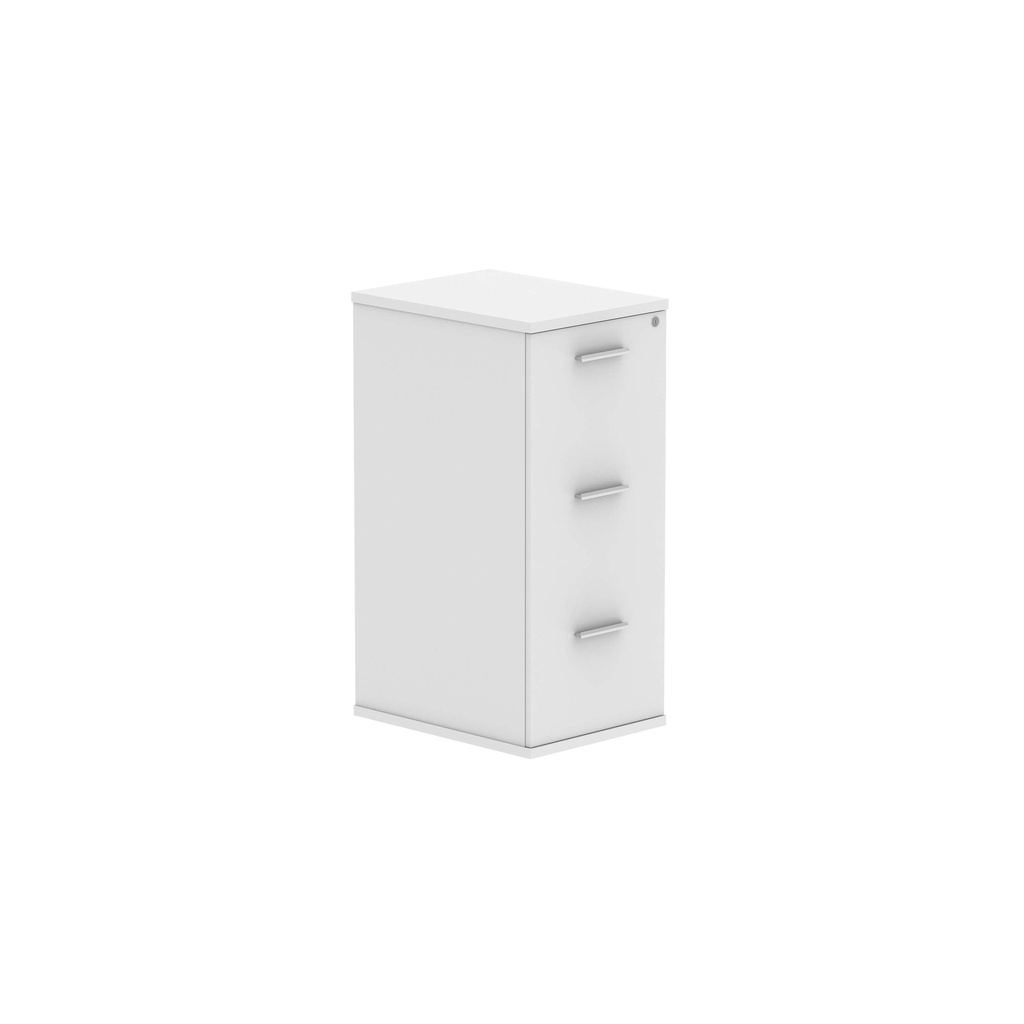Filing Cabinet Office Storage Unit (Fsc) | 3 Drawers | Arctic White