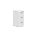 Filing Cabinet Office Storage Unit (Fsc) | 3 Drawers | Arctic White