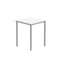 Office Rectangular Multi-Use Table (Fsc) | 600X600 | Arctic White/Silver