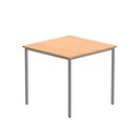 Core|Rectangular|Multi-Purpose Table (Fsc)|800X800|Norwegian Beech-Silver