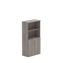 Combination Cupboard With Doors (Fsc) | 1500 High | Alaskan Grey Oak