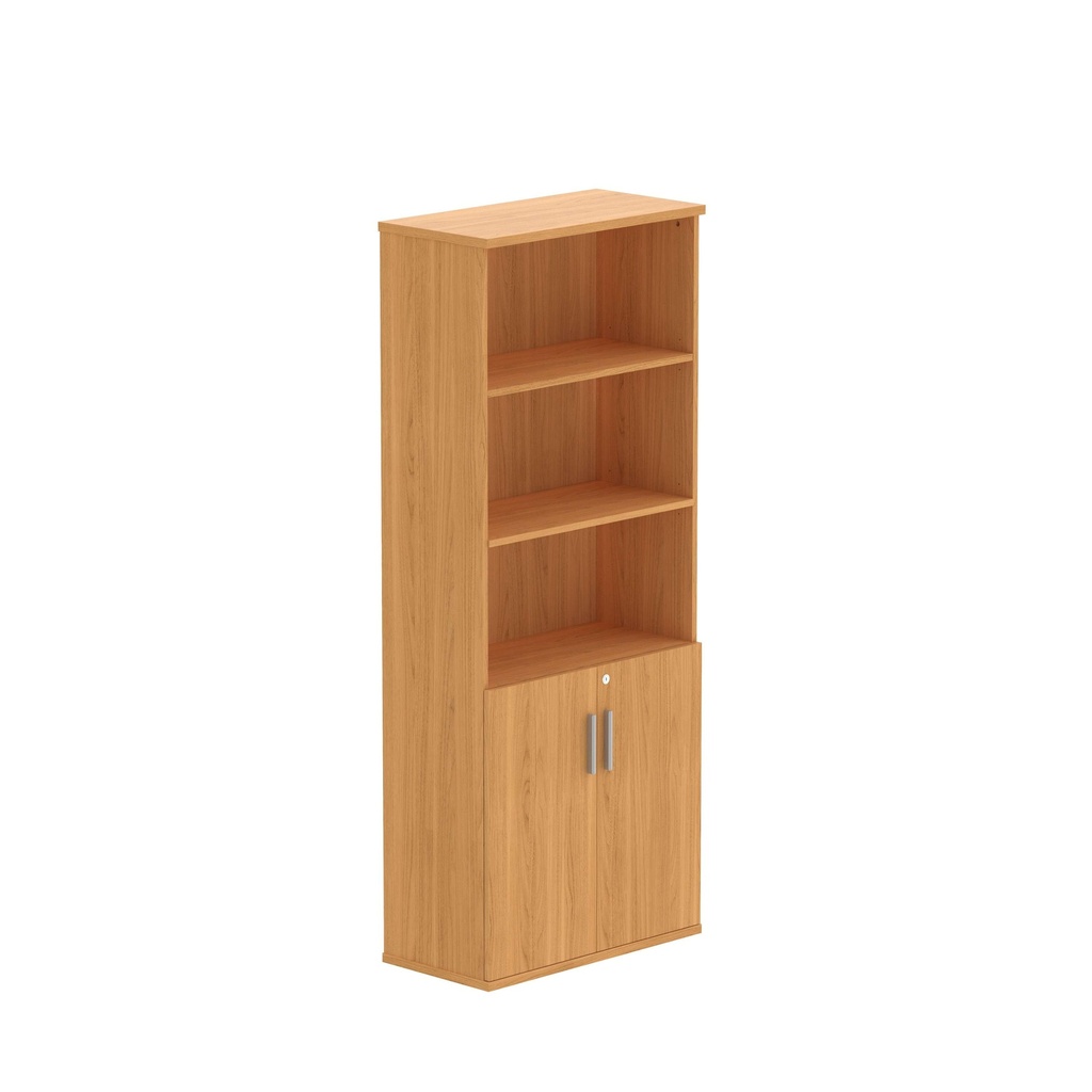 Combination Cupboard With Doors (Fsc) | 1900 High | Norwegian Beech