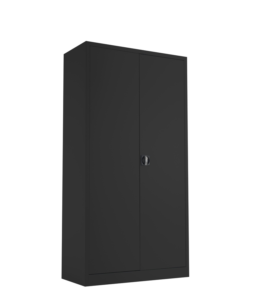 Tc Steel Double Door Cupboard | 1790 X 920 | Black