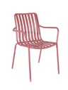 Breeze Aluminium Armchair I Brick Dust
