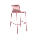 Breeze Aluminium Bar Chair I Brick Dust