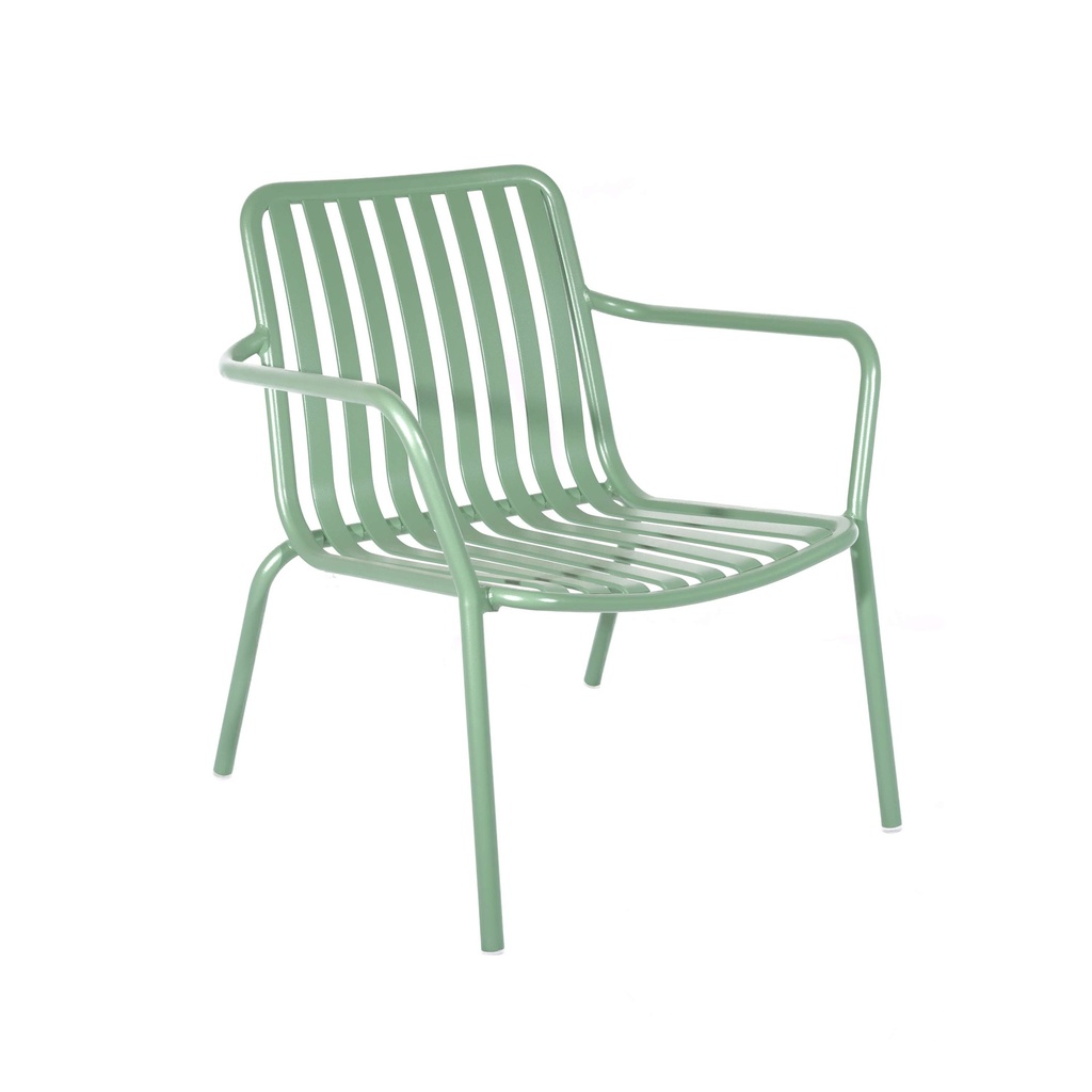 Breeze Aluminium Low Armchair I Fair Green
