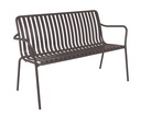 Breeze Aluminium 2 Seater Armchair Bench I Charcoal