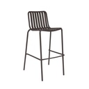 Breeze Aluminium Bar Chair I Charcoal