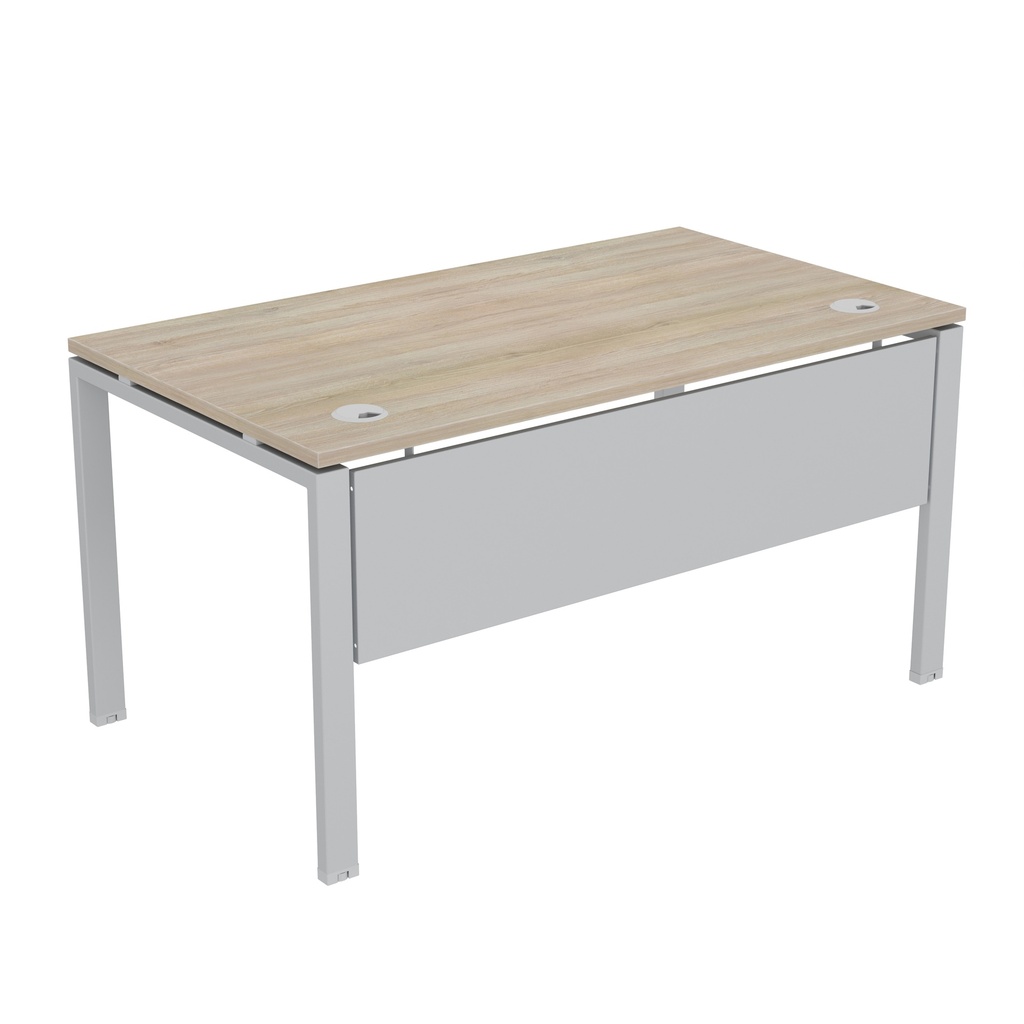 Synergy Metal Modesty Panel | Brackets & Fixings | 1400 | Silver