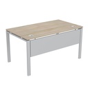 Synergy Metal Modesty Panel | Brackets & Fixings | 1400 | Silver