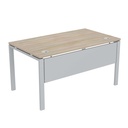 Synergy Metal Modesty Panel | Brackets & Fixings | 1600 | Silver