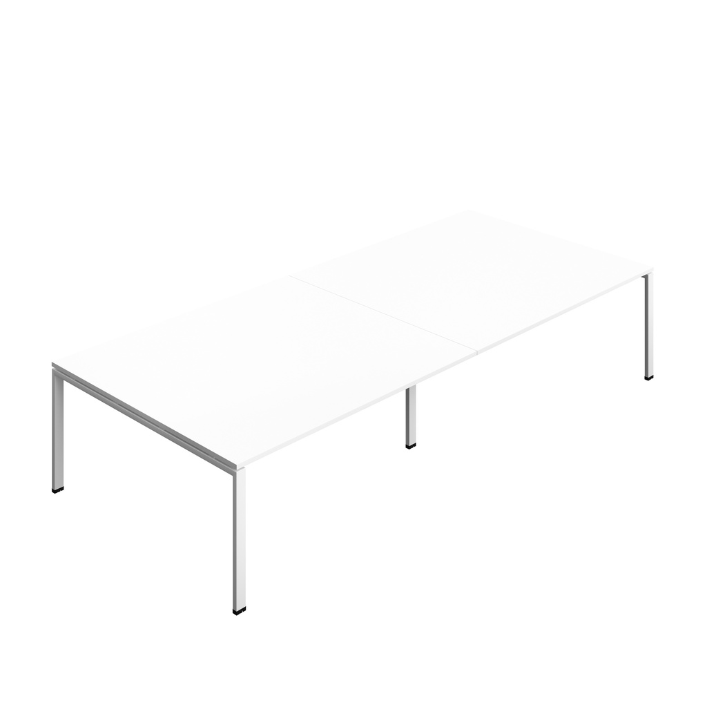 Synergy|Meeting Table|Goal Post|3600X1600|White-White