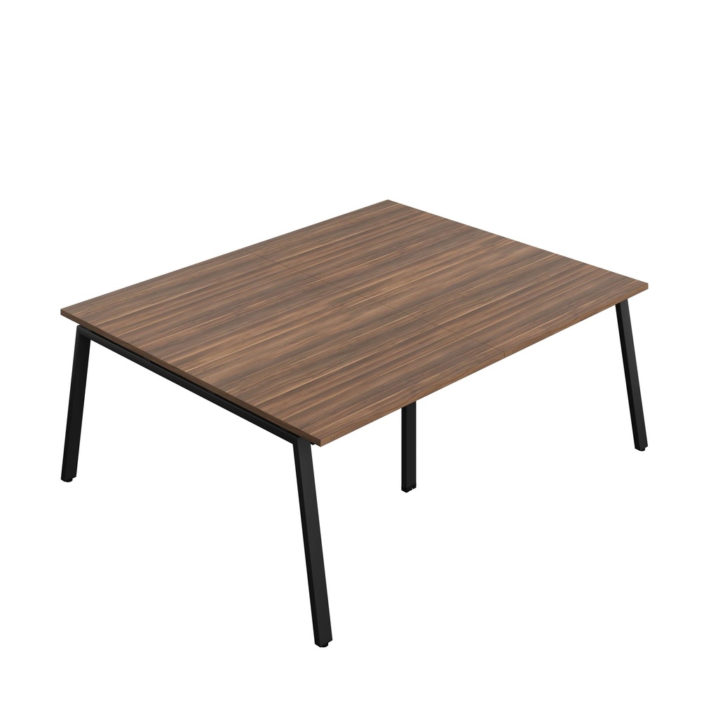 Synergy Meeting (Fsc) | A-Frame Leg | 2000 X 1600 | Dark Walnut/Black