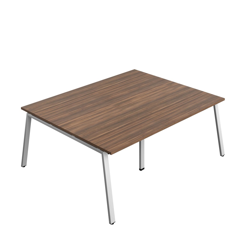 Synergy Meeting (Fsc) | A-Frame Leg | 2000 X 1600 | Dark Walnut/Silver