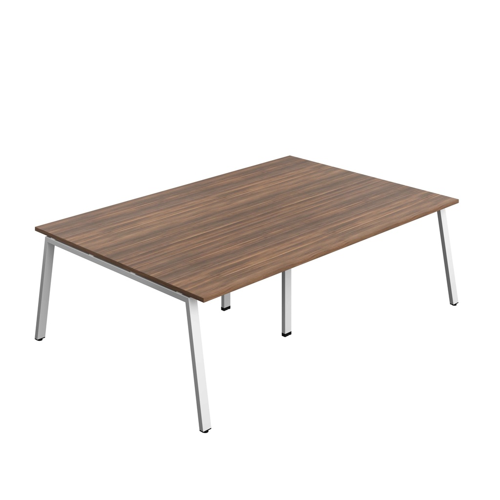 Synergy Meeting (Fsc) | A-Frame Leg | 2400 X 1600 | Dark Walnut/White