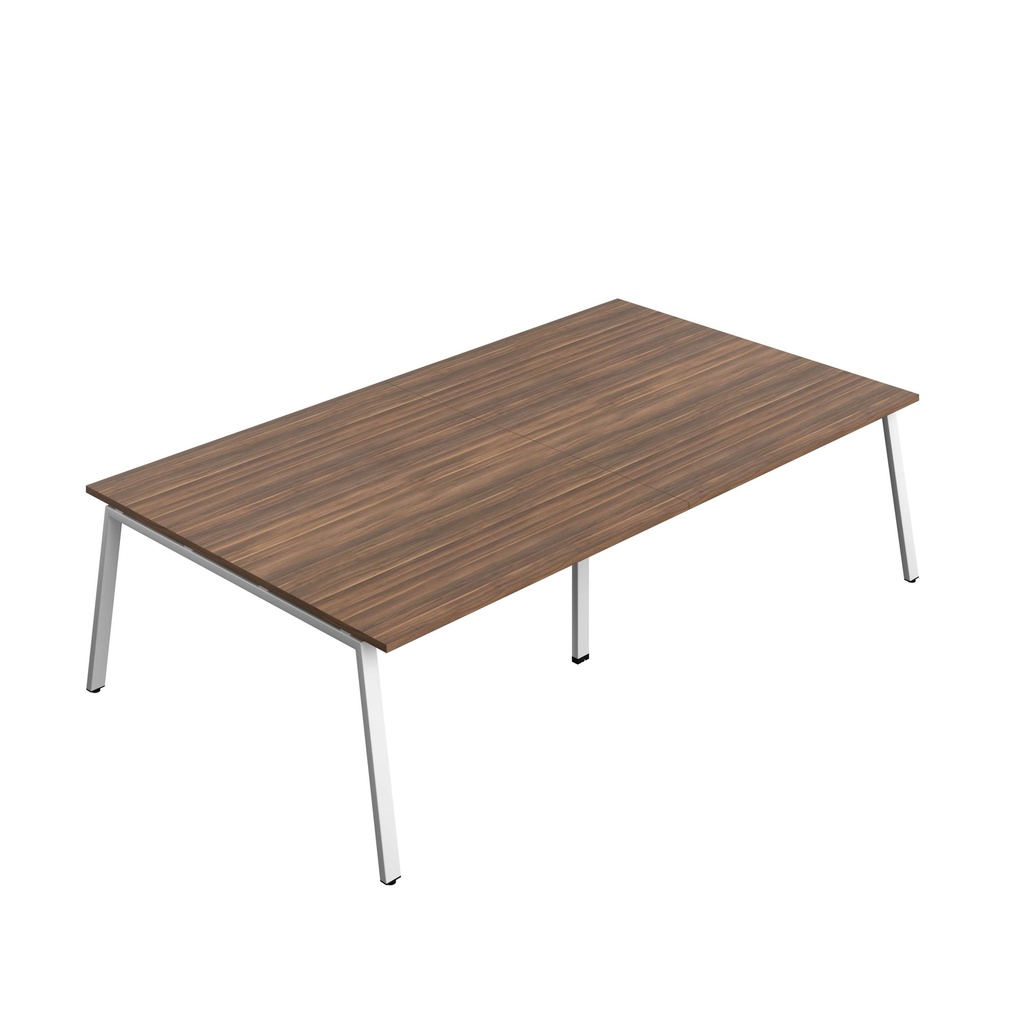 Synergy Meeting (Fsc) | A-Frame Leg | 2800 X 1600 | Dark Walnut/White