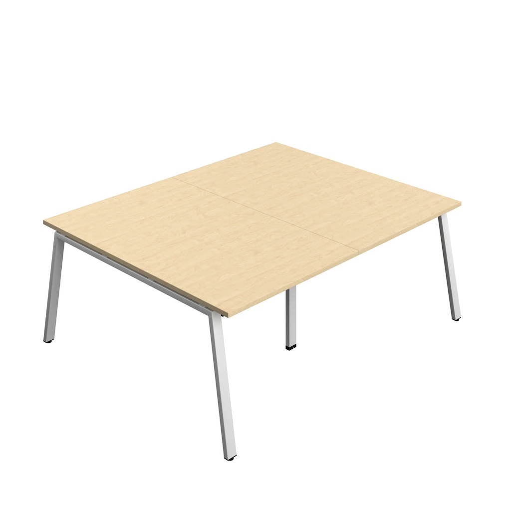 Synergy Meeting (Fsc) | A-Frame Leg | 2000 X 1600 | Maple/Silver