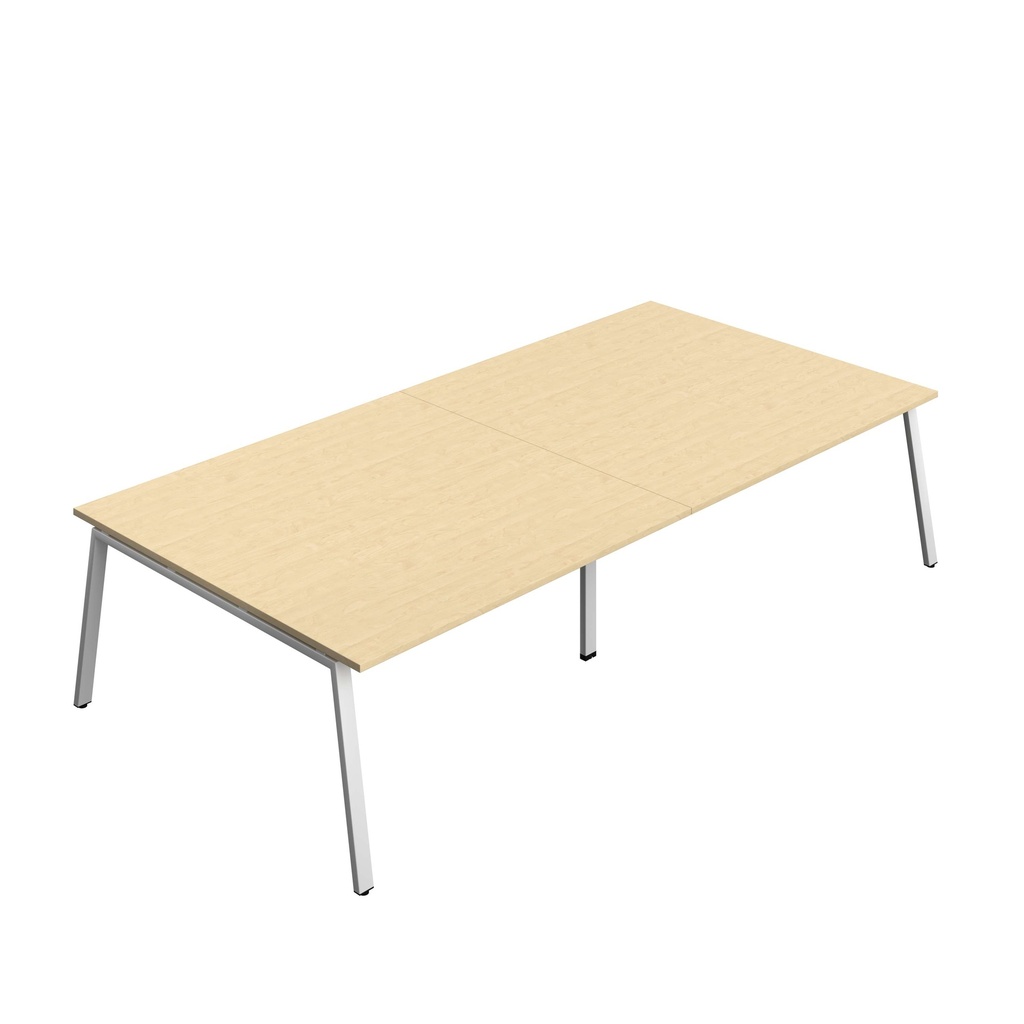 Synergy Meeting (Fsc) | A-Frame Leg | 3200 X 1600 | Maple/Silver