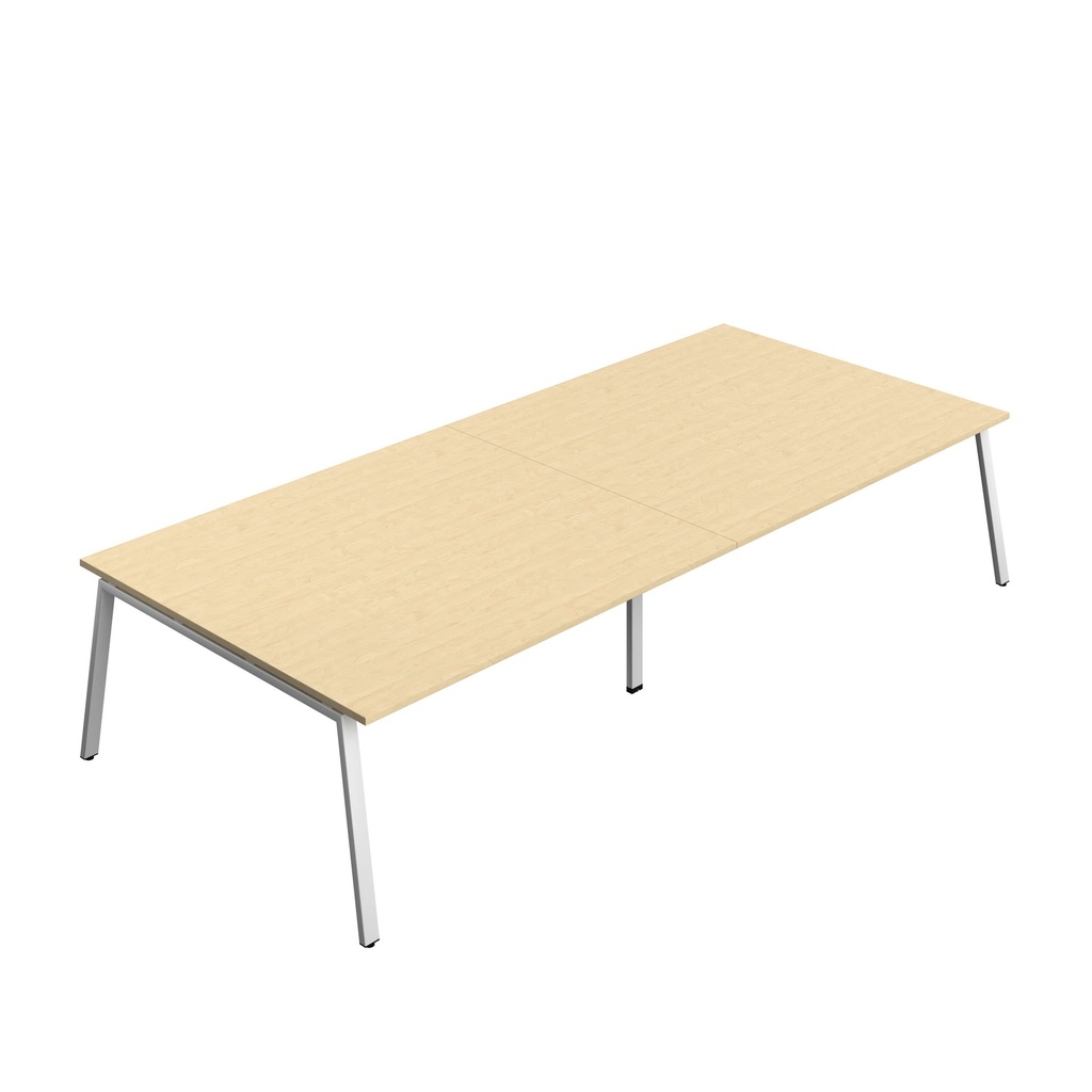 Synergy Meeting (Fsc) | A-Frame Leg | 3600 X 1600 | Maple/Silver
