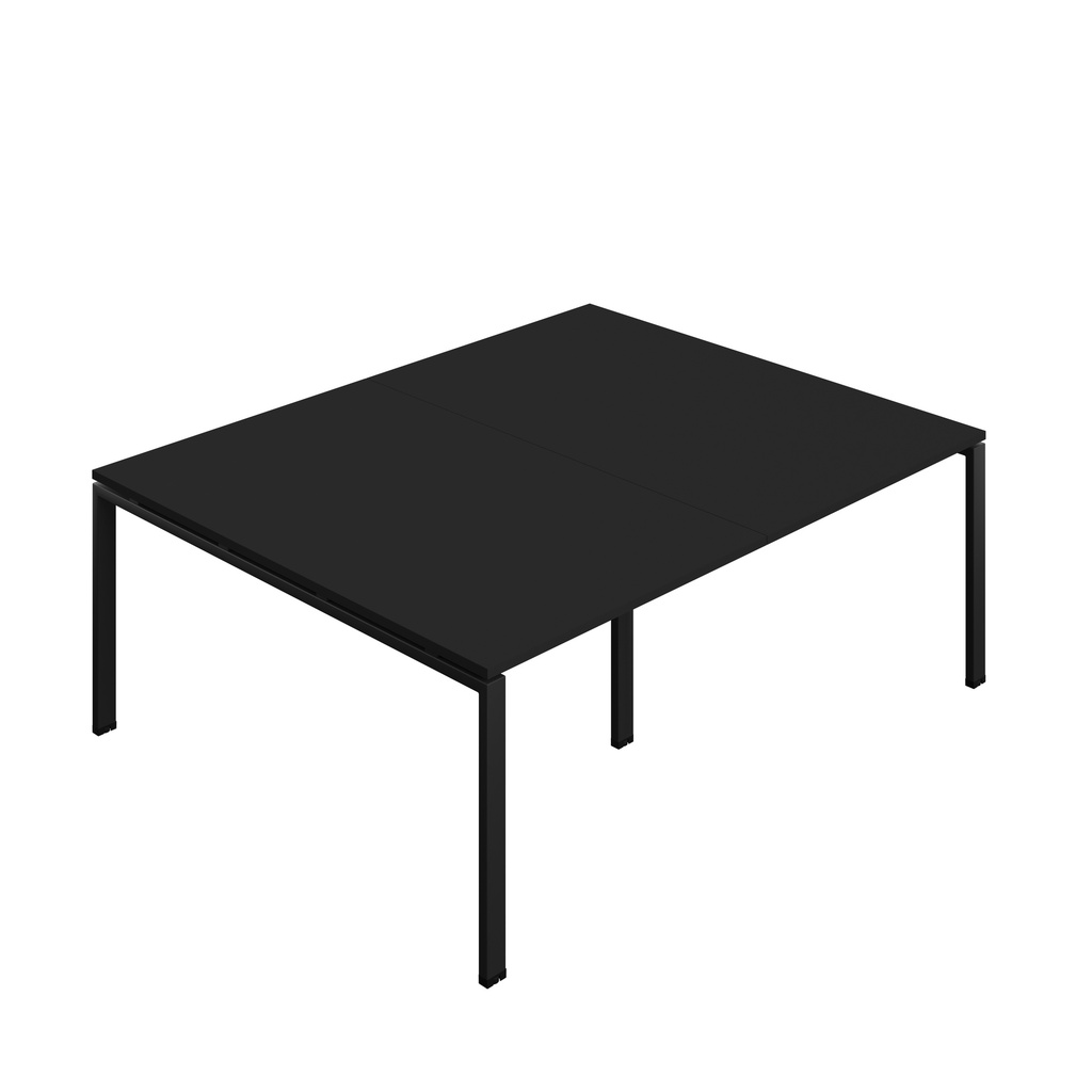 Synergy|Meeting Table|Goal Post|2000X1600|Black-Black