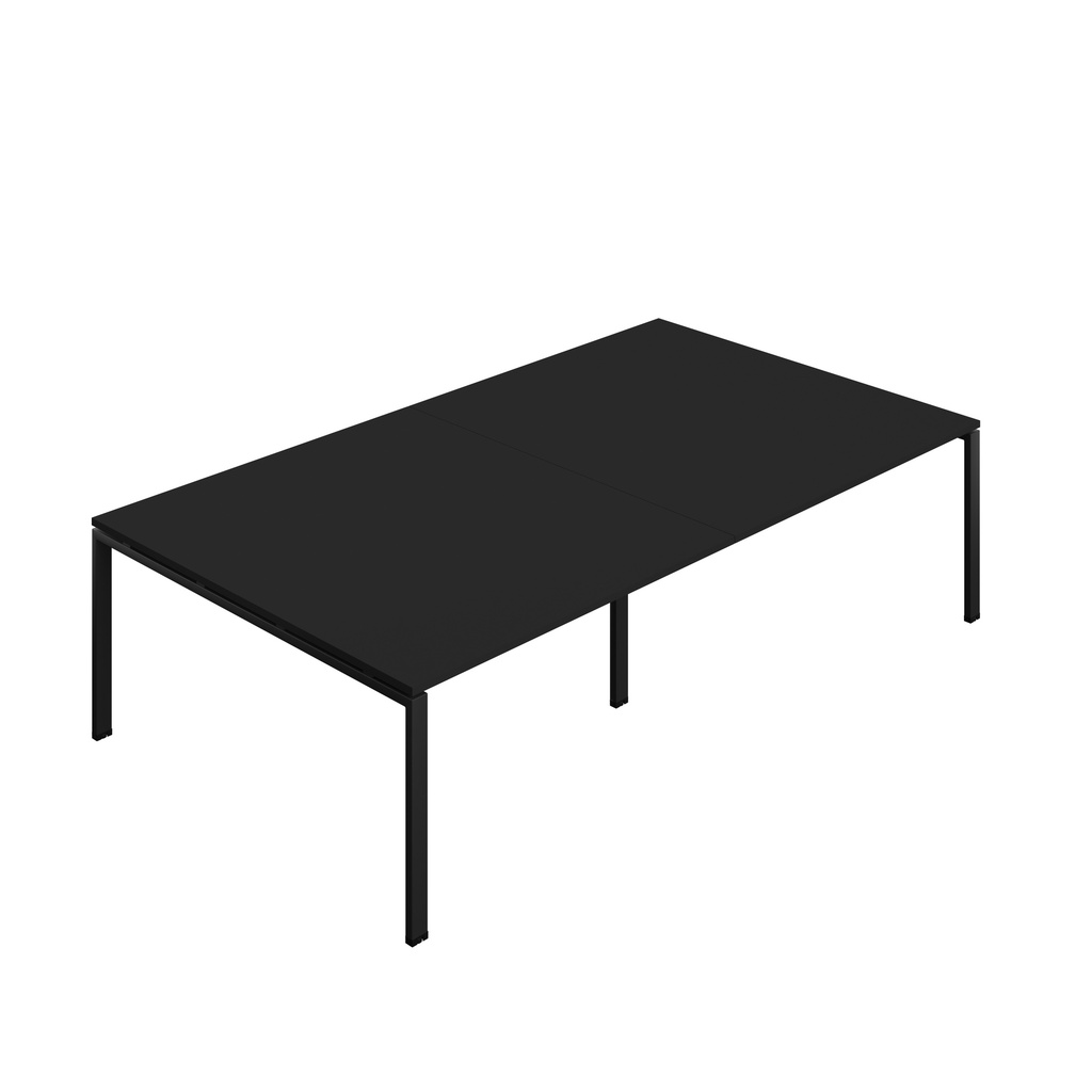 Synergy|Meeting Table|Goal Post|2800X1600|Black-Black