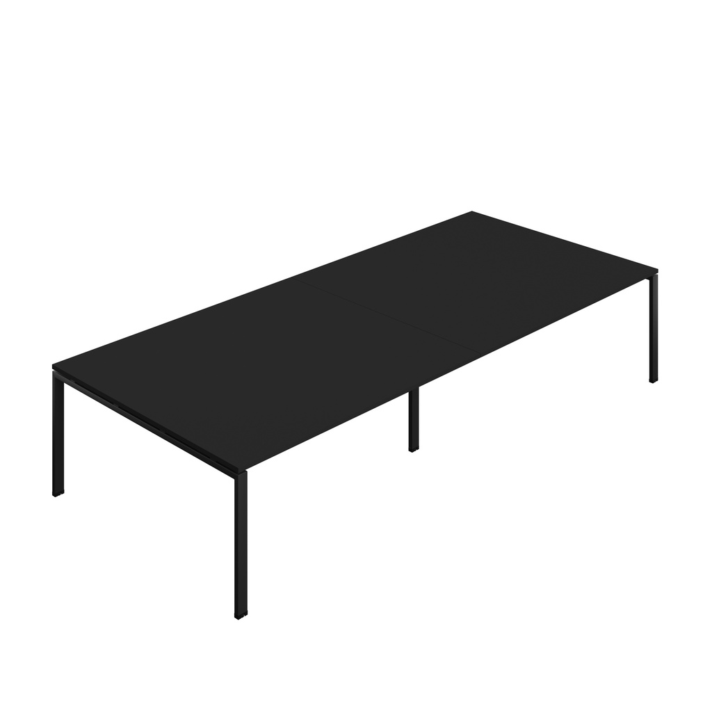 Synergy|Meeting Table|Goal Post|3600X1600|Black-Black
