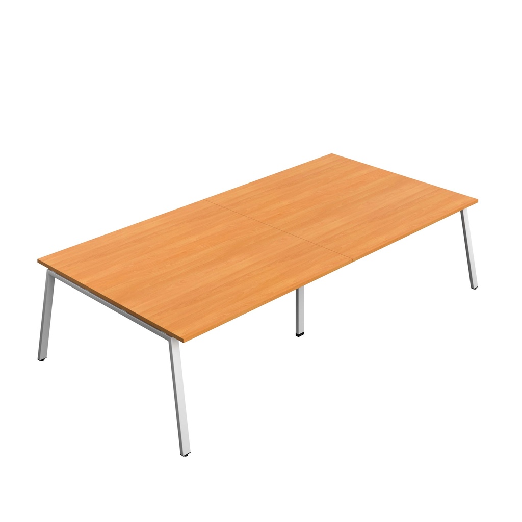 Synergy Meeting (Fsc) | A-Frame Leg | 3200 X 1600 | Beech/Silver