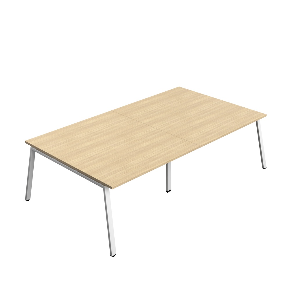 Synergy|Meeting Table|A-Frame|2800X1600|Nova Oak-White
