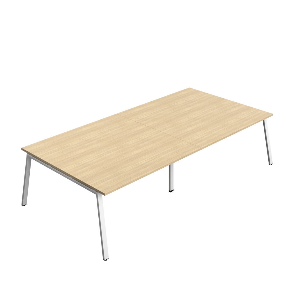 Synergy|Meeting Table|A-Frame|3200X1600|Nova Oak-White