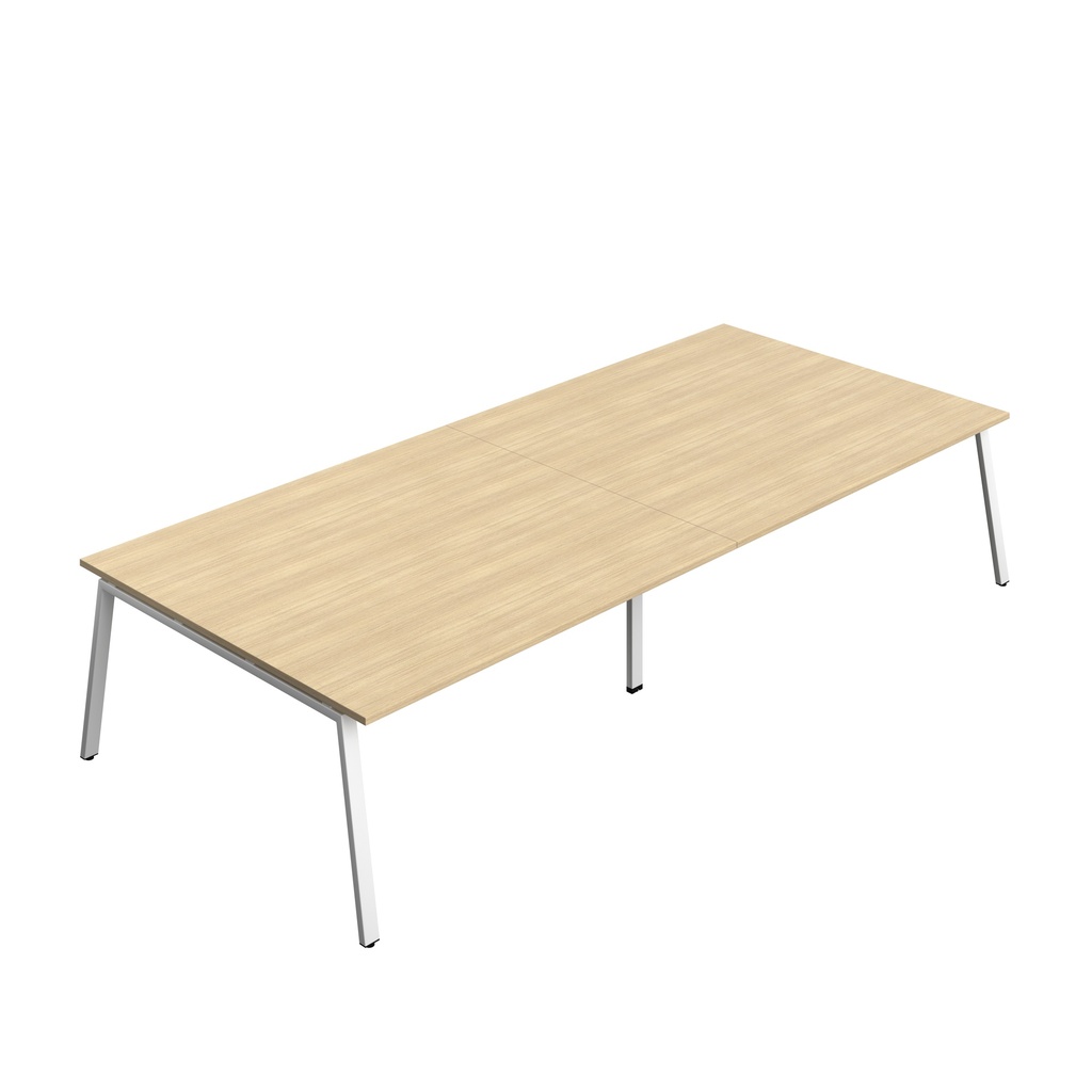 Synergy|Meeting Table|A-Frame|3600X1600|Nova Oak-White