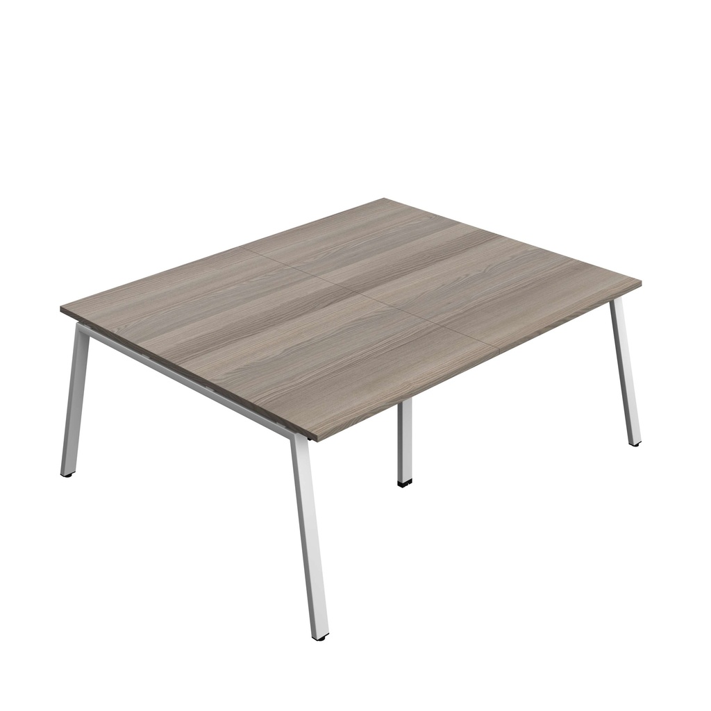 Synergy Meeting (Fsc) | A-Frame Leg | 2000 X 1600 | Grey Oak/Silver