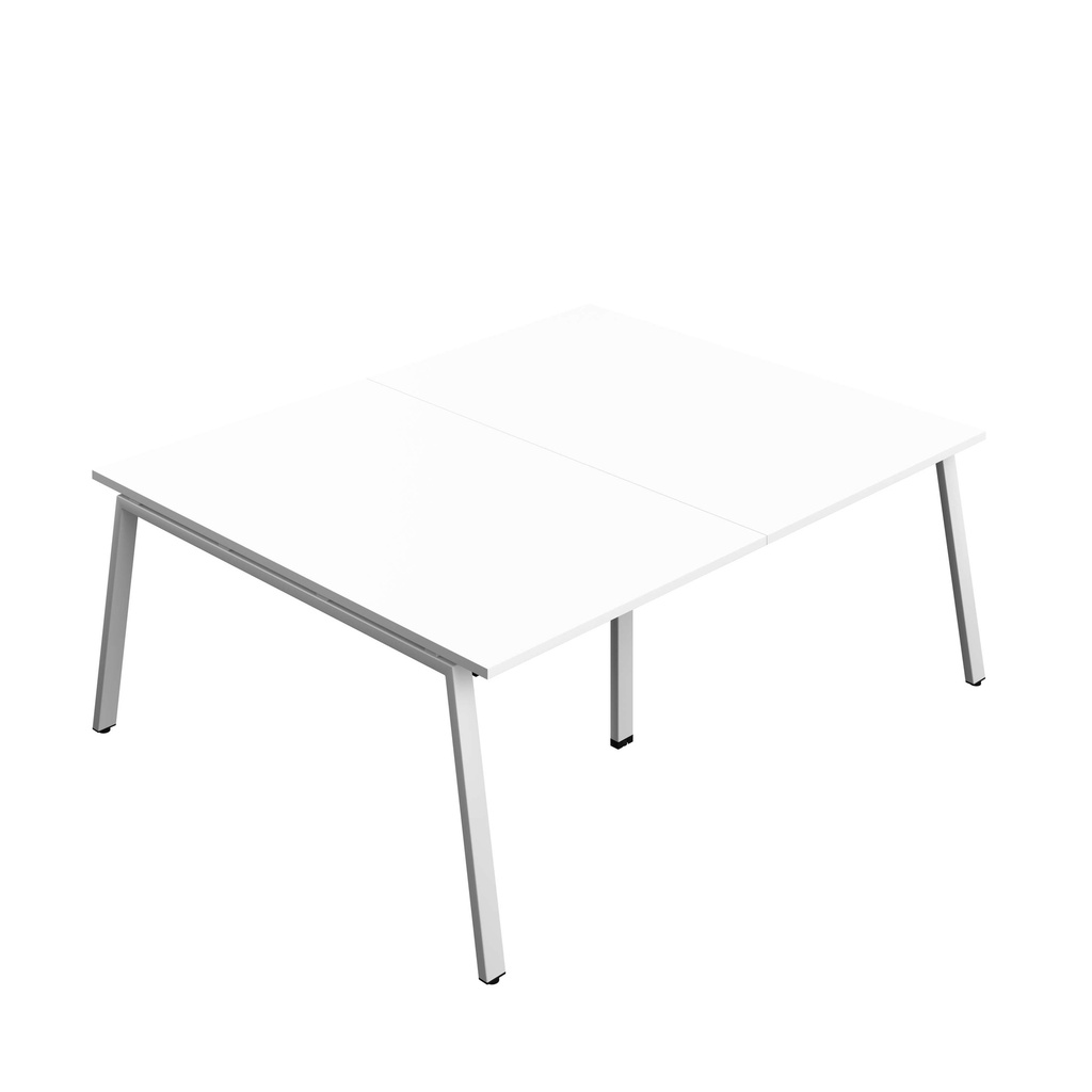 Synergy Meeting (Fsc) | A-Frame Leg | 2000 X 1600 | White/Silver