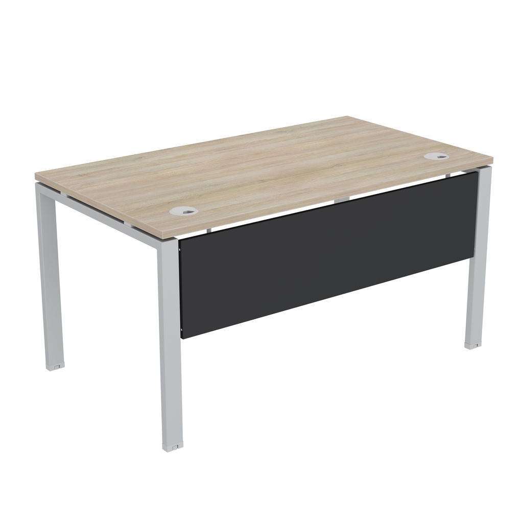 Synergy Metal Modesty Panel | Brackets & Fixings | 1400 | Black