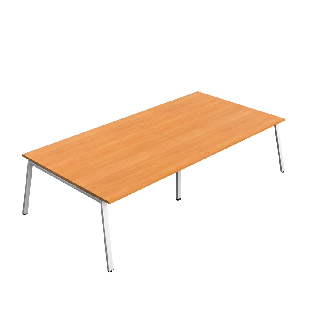 Synergy Meeting Table | A-Frame Leg | 3200 X 1600 | Unlimited/White